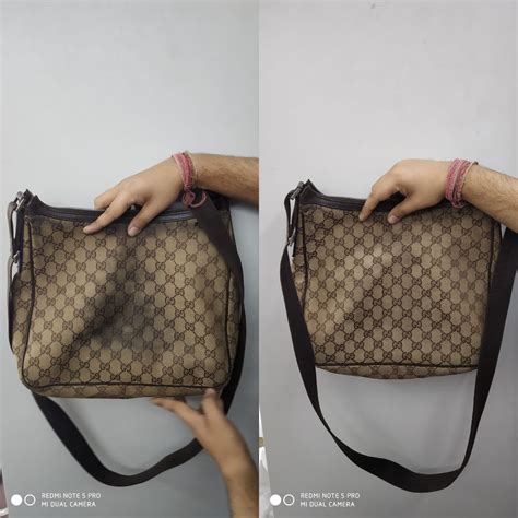 cleaning gucci canvas|how to clean Gucci purses.